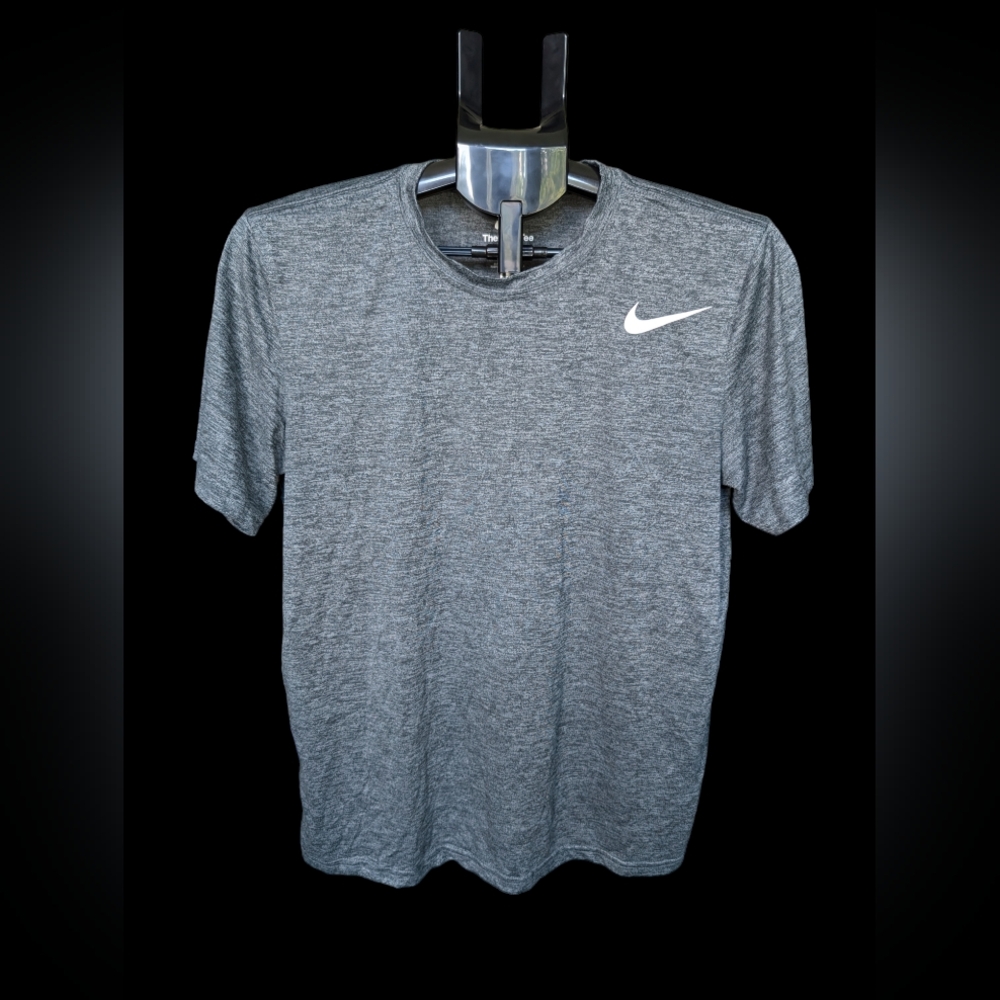 Nike Tee Dri-Fit Short Sleeve Polyester Shirt Black S